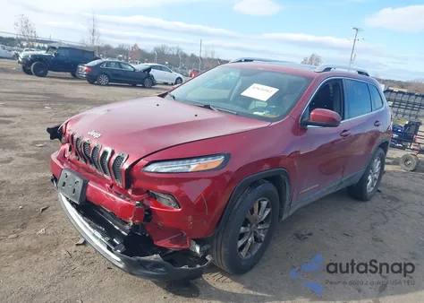 2015 Jeep Cherokee Limited из США, поврежденный, VIN 1C4PJMDS4FW752773